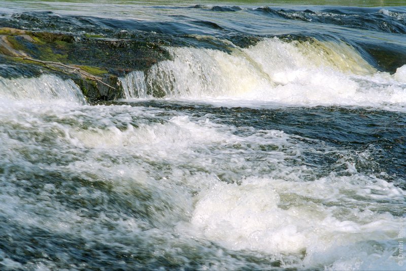 Порог Водопадный. Первая ступень