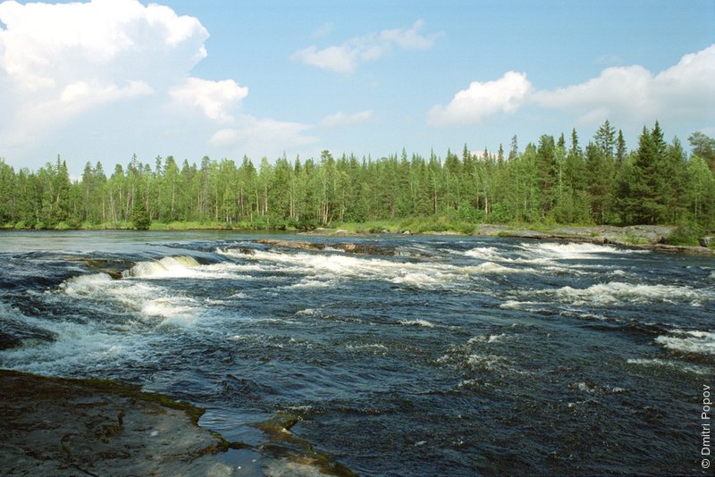 Порог Водопадный. Первая ступень