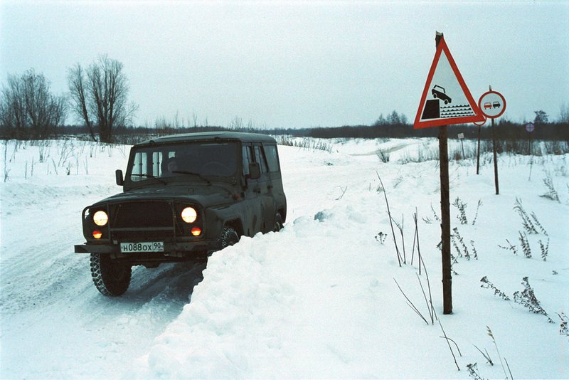 Зимник Печора-Усинск. Участок между Акисью и Усть-Усой